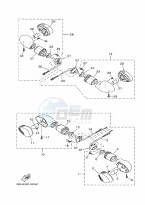 FZN250 (B8H4) drawing FLASHER LIGHT