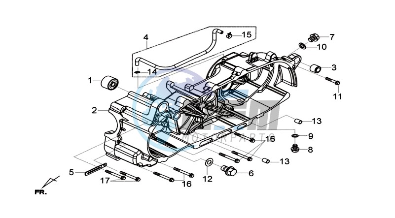 CRANKCASE LEFT