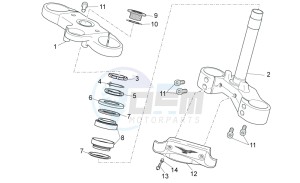 Stelvio 1200 8V STD - NTX drawing Steering