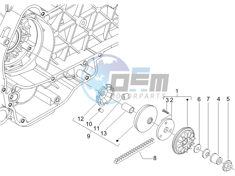 Driving pulley