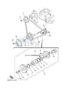 EDL7000SE/SDE EDL7000SED DIESEL 800 (Q9CN) drawing COOLING SYSTEM