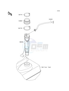 JT 1500 E [ULTRA 260X] (E9F) E9F drawing FUEL PUMP