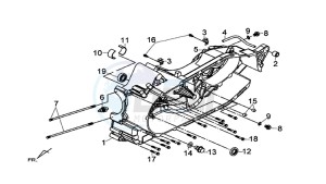 MAXSYM 600 I ABS EXECUTIVE (LX60A3-EU) (E4) (L7-M0) drawing L CRANK CASE COMP