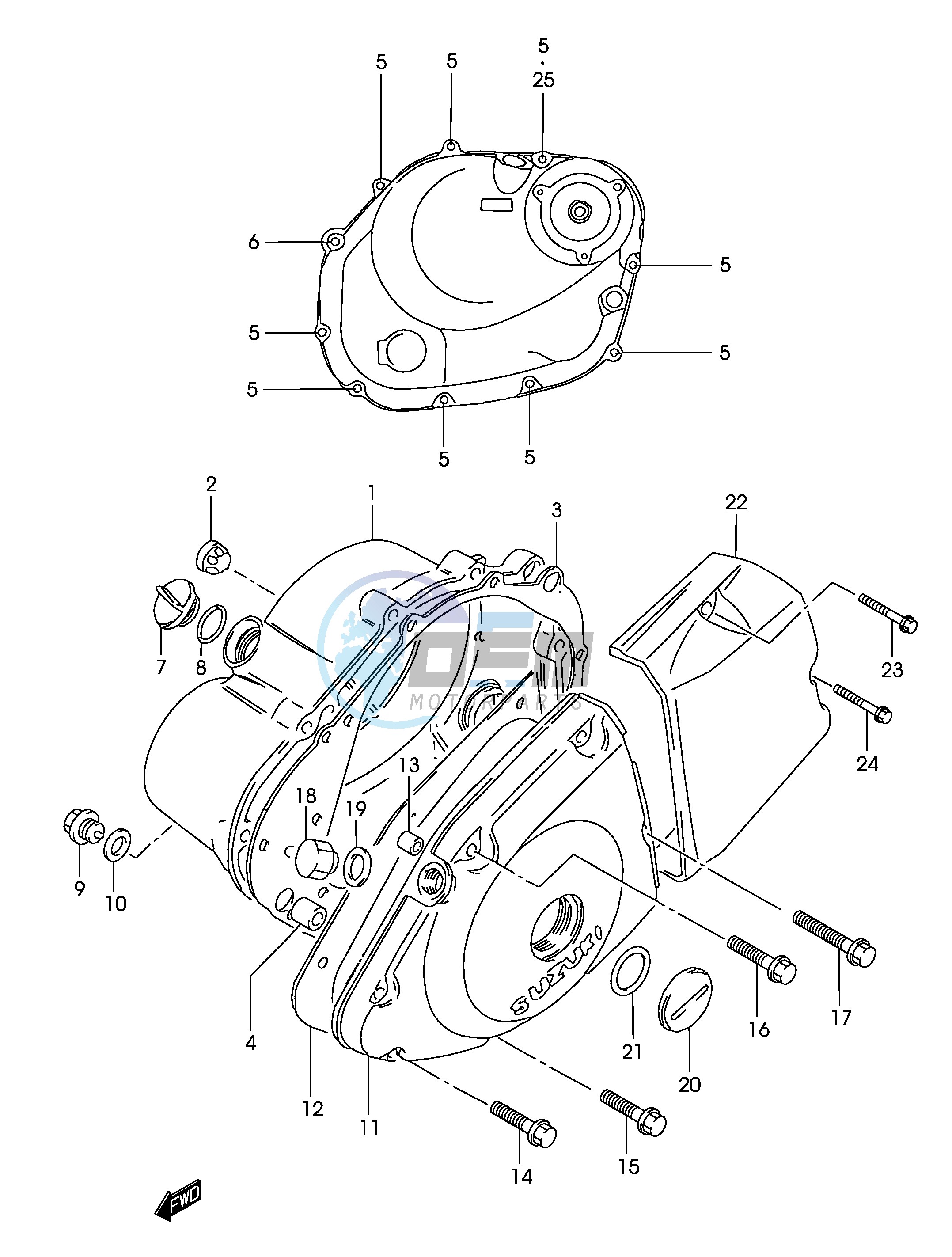 CRANKCASE COVER