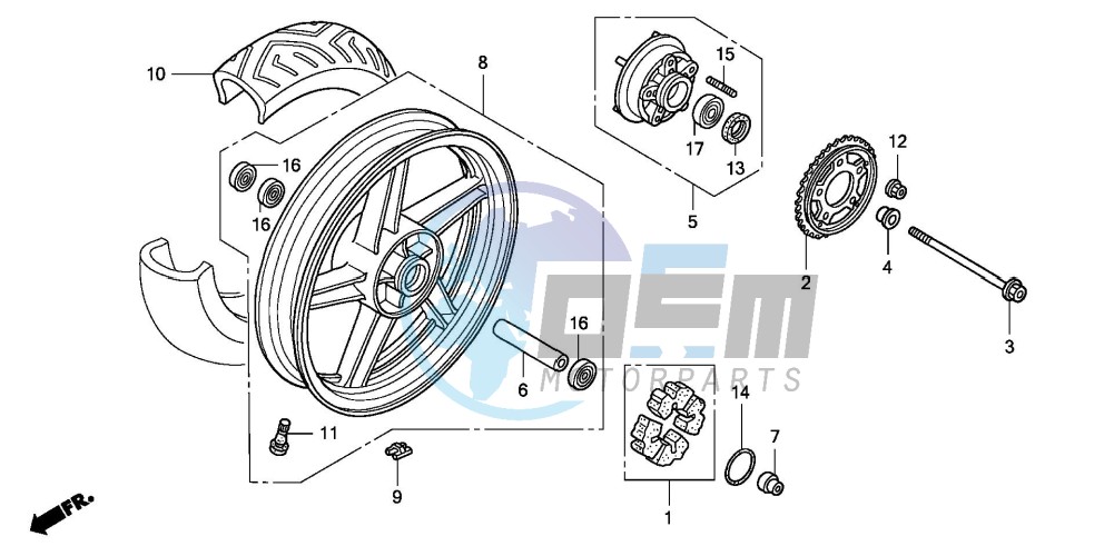 REAR WHEEL