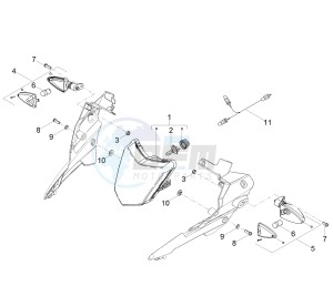 SX 50 FACTORY E4 (EMEA) drawing Front lights