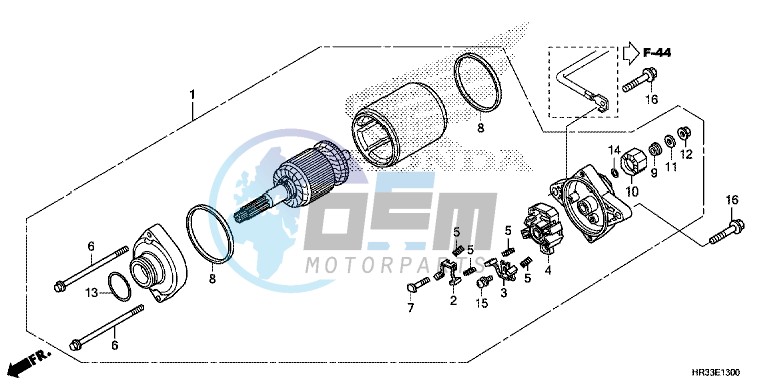 STARTER MOTOR