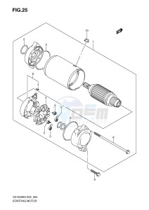 VZ1500 (E2) drawing STARTING MOTOR