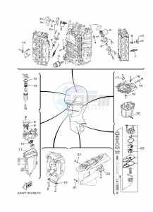 F350AETX drawing MAINTENANCE-PARTS