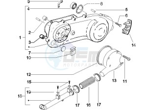 Runner 50 SP Race drawing Crankcase cover - Crankcase cooling