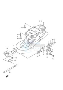 DF 250 drawing Drive Shaft Housing (DF 250S)