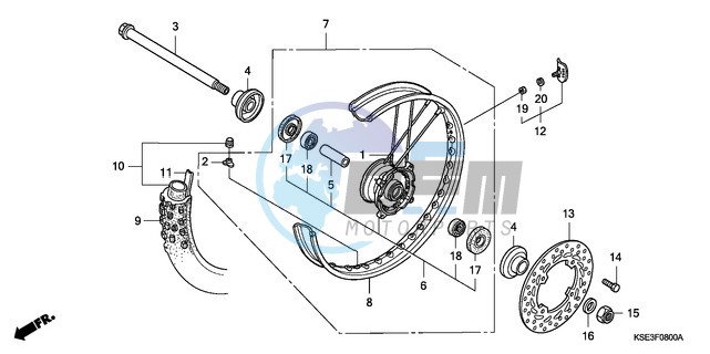 FRONT WHEEL