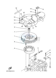 F40BETL drawing GENERATOR