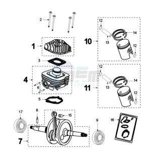 VIVA RSL4 drawing CRANKSHAFT IAE