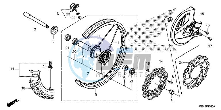 FRONT WHEEL