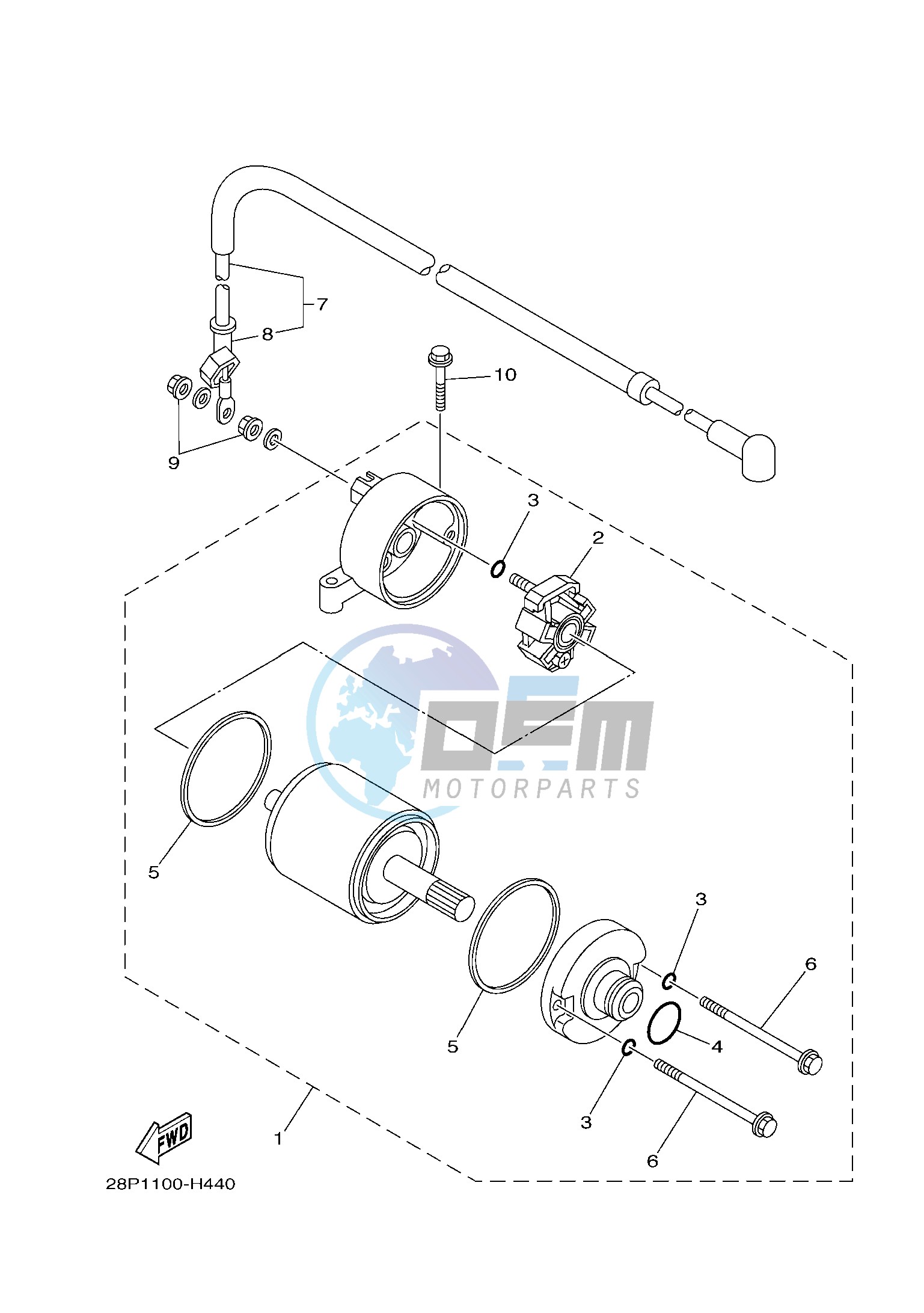 STARTING MOTOR