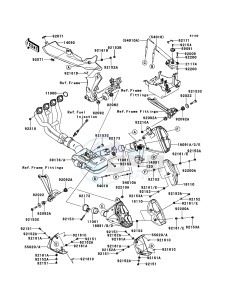 Z1000_ABS ZR1000ECFA FR XX (EU ME A(FRICA) drawing Muffler(s)