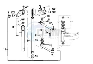 DNA GP EXPERIENCE 50 drawing Front Fork