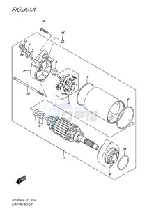 DL1000 ABS V-STROM EU drawing STARTING MOTOR