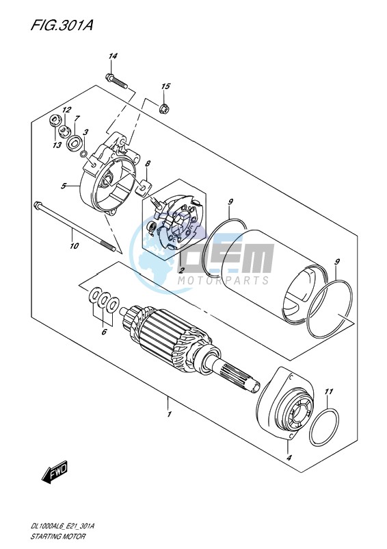 STARTING MOTOR