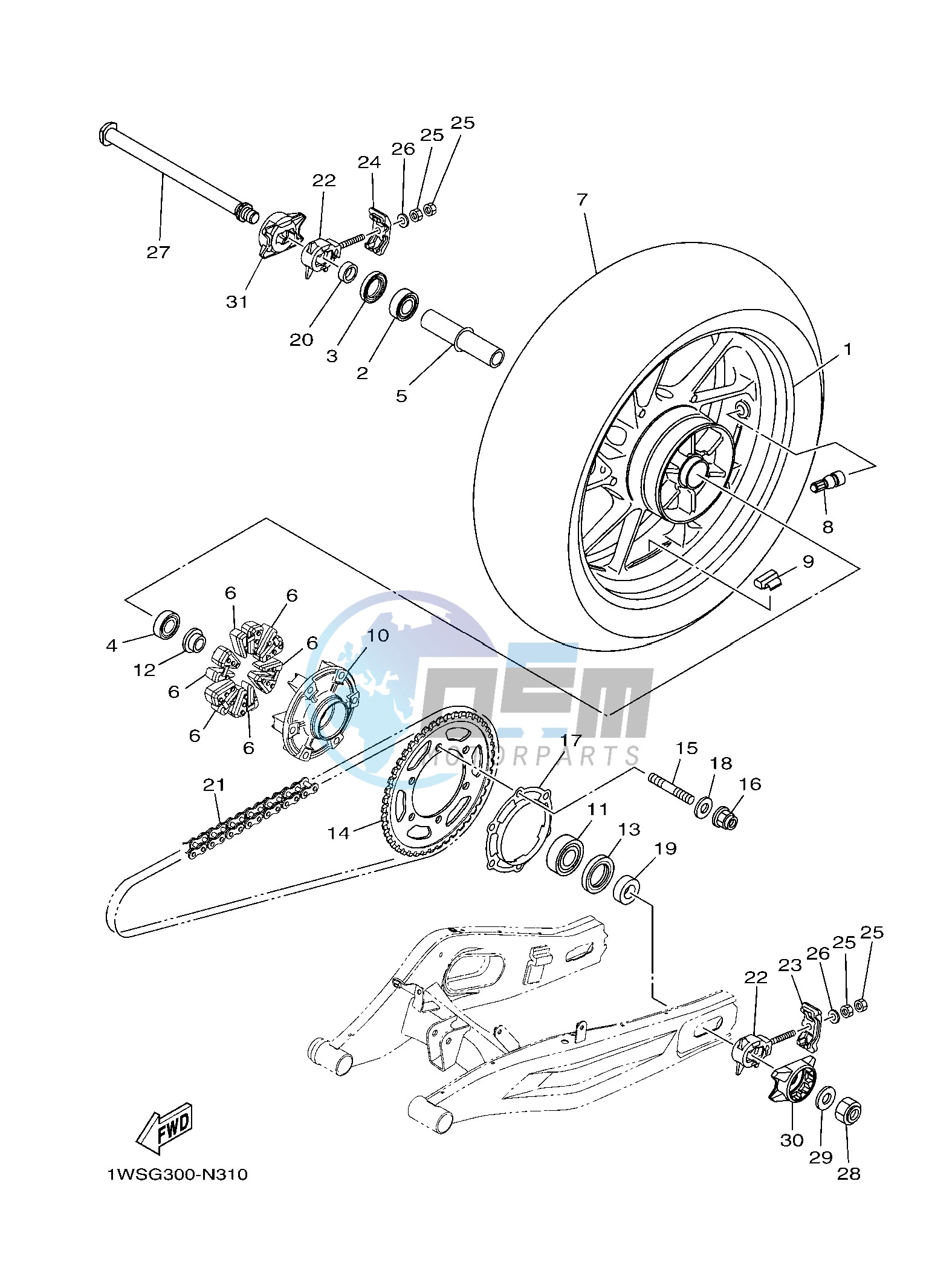 REAR WHEEL