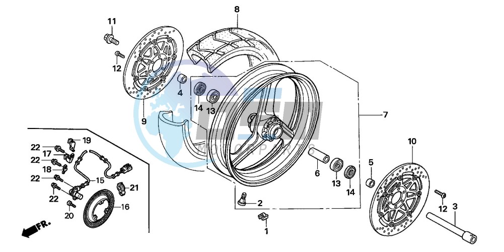 FRONT WHEEL