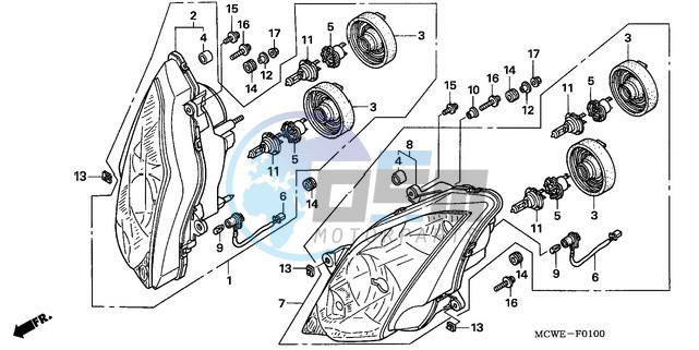 HEADLIGHT (E,ED,EK,F)