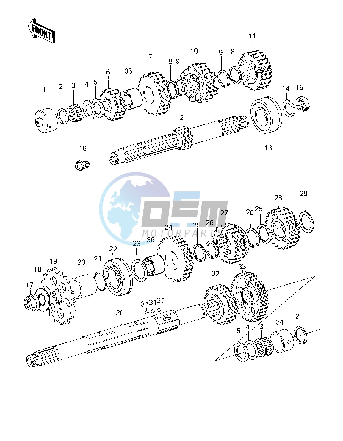 TRANSMISSION -- 79-81 C2_C3_C4- -