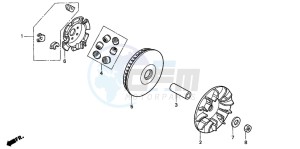 FES250 FORESIGHT drawing DRIVE FACE