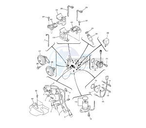 XJR 1300 drawing ELECTRICAL DEVICES