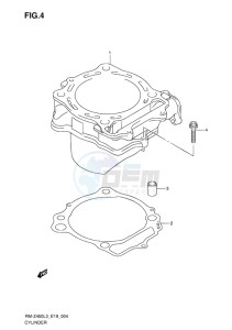 RM-Z450 EU drawing CYLINDER