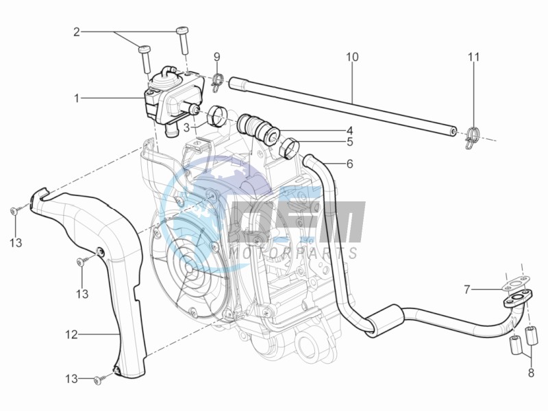 Secondairy air box