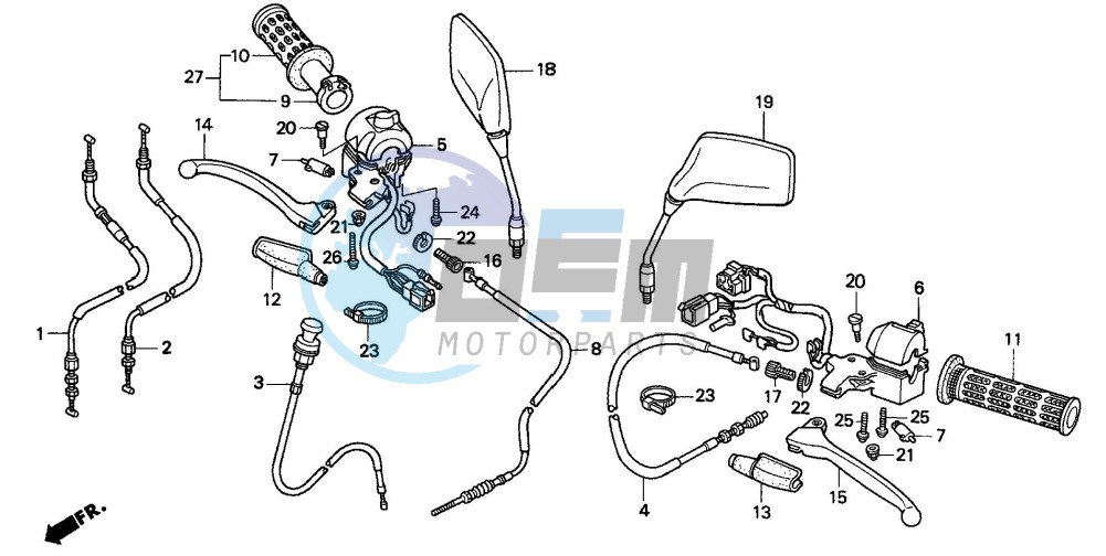 HANDLE LEVER/SWITCH/CABLE (1)