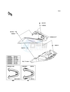 Z1000 ZR1000DCF FR GB XX (EU ME A(FRICA) drawing Side Covers