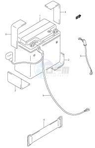 GZ250 (P3) drawing BATTERY