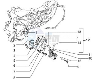 Zip 50 fast rider RST drawing Oil pump