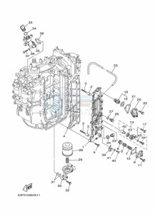 FL150AETL drawing CYLINDER-AND-CRANKCASE-3