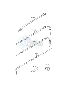 ZX 750 J [NINJA ZX-7] (J1-J2) [NINJA ZX-7] drawing CABLE