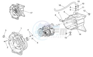 Griso S.E. 1200 8V drawing Transmission cage