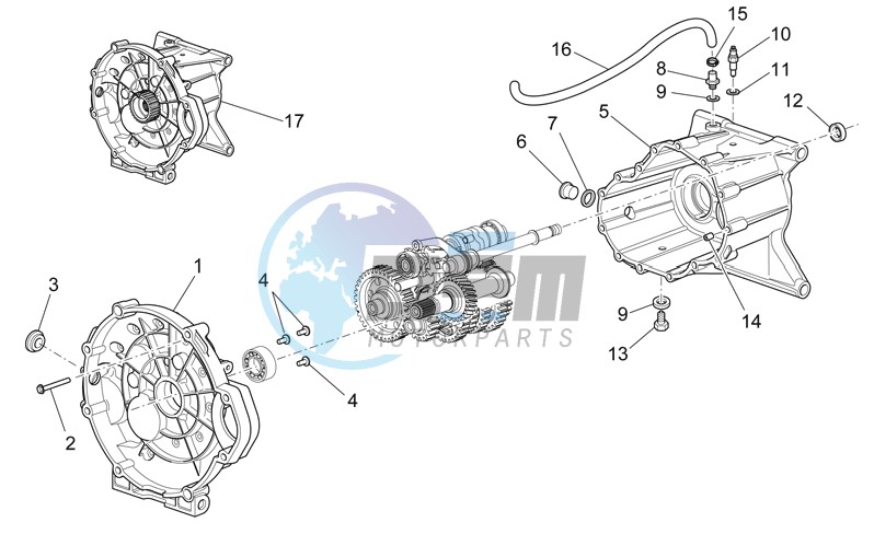 Transmission cage