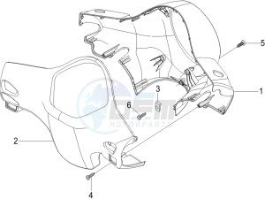 LX 125 4T ie E3 Vietnam drawing Handlebars coverages