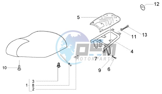 Saddle - Luggage carrier