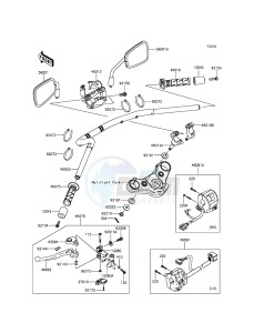 VULCAN S ABS EN650BGF XX (EU ME A(FRICA) drawing Handlebar