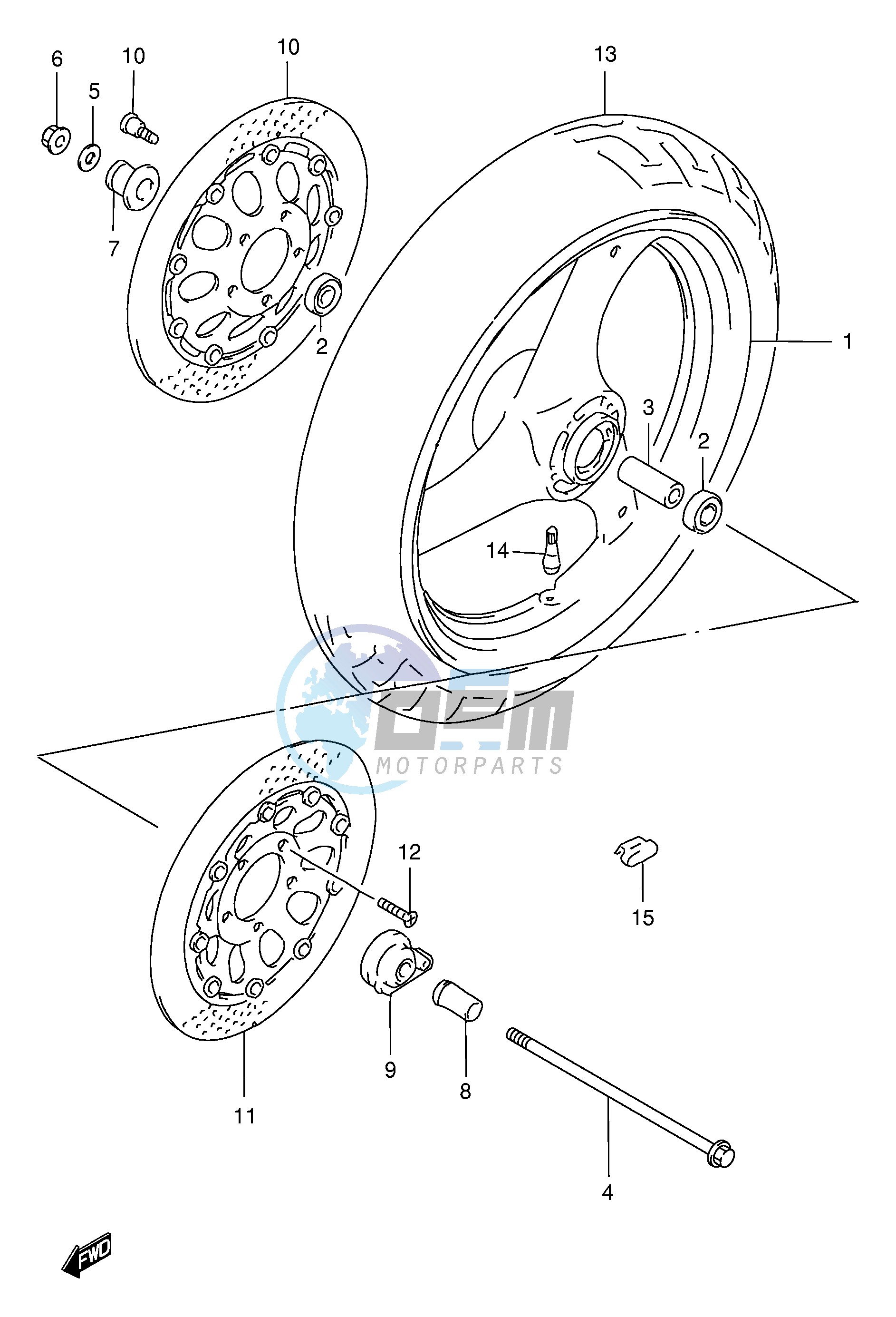 FRONT WHEEL