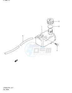 LT50 (P1) drawing OIL TANK