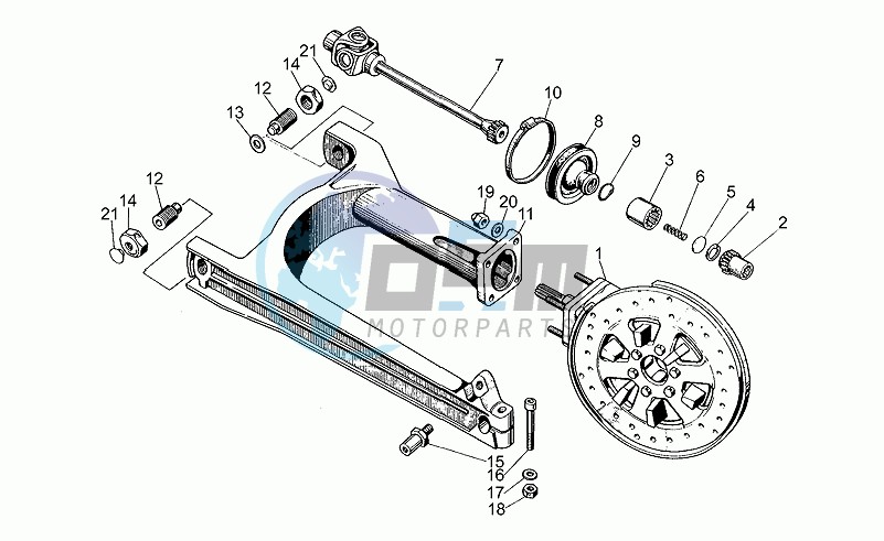 Swing arm