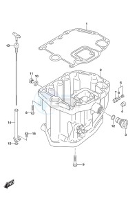 DF 115A drawing Oil Pan