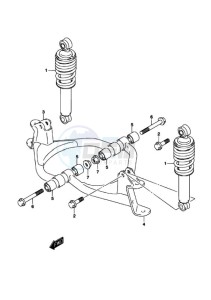 LT-Z50 drawing SUSPENSION ARM