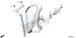 CRF250LAH CRF250LA ED drawing CAM CHAIN/ TENSIONER