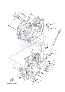 YXE700ES YXE70WPSG WOLVERINE R (BN54) drawing CRANKCASE